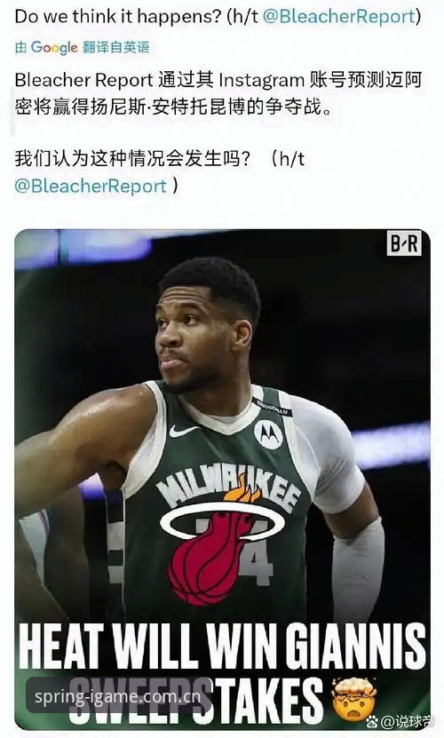 字母哥交易观赛指南：爱游戏平台深度解读热火与雄鹿博弈